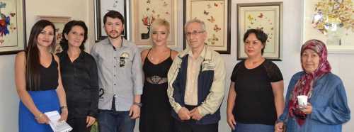 3 boyutlu kolaj resim sergisi açıldı 