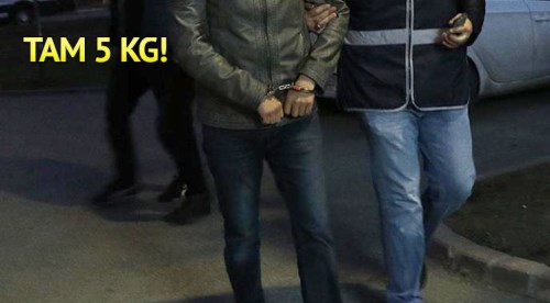 3 kişi uyuşturucudan gözaltına alındı