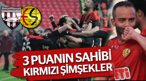 3 puan Kırmızı Şimşekler'in