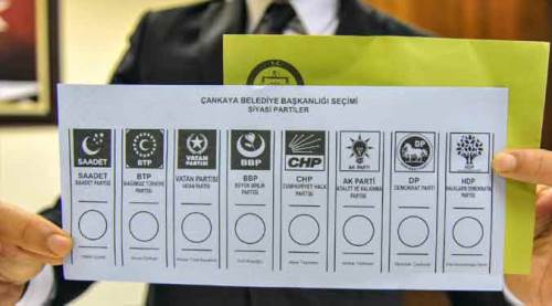 31 Mart oy pusulaları belli oldu