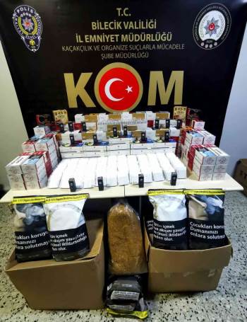 4 Ayrı İşyerinde Kaçak Tütün Operasyonu
