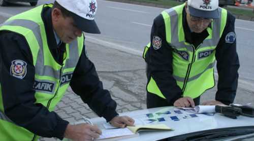 50 araç trafikten men edildi