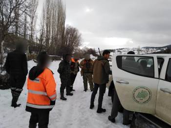 6 Kaçak Avcı Tüfekleri İle Yakalandı
