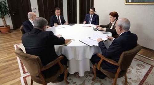  6’lı masadan flaş açıklama: Pazartesi adayını duyuracak