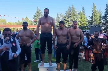 663. Domaniç Yağlı Pehlivan Güreşleri’Nde Başpehlivan Hüseyin Gümüşalan Oldu
