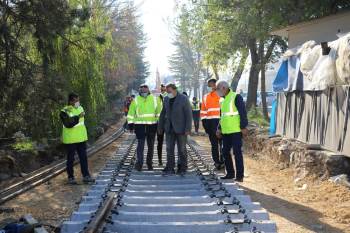 70 Yıllık Askeri Demiryolu Hattı Yenileniyor
