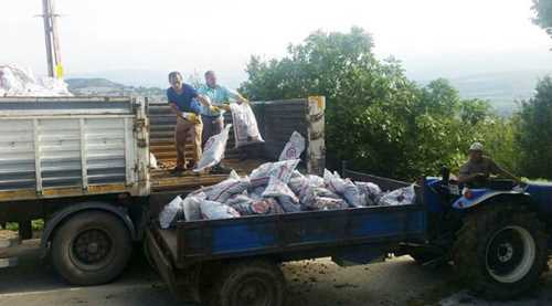 700 aileye bin ton kömür yardımı
