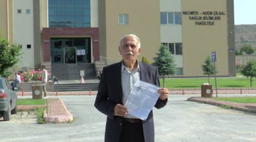 72 yaşında YKS heyecanı yaşadı!