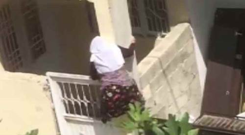 75 yaşındaki "örümcek nine" evden böyle kaçtı