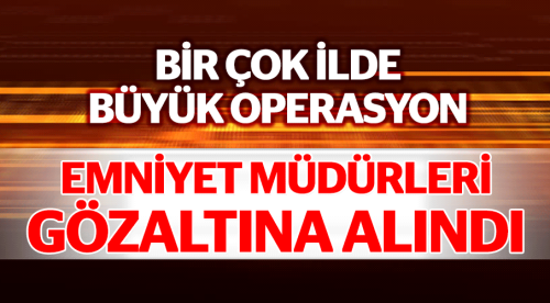 8 ilde operasyon: 27 gözaltı