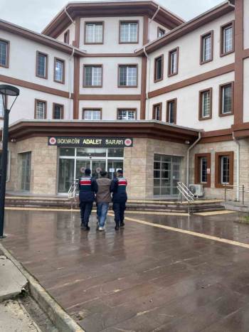 8 Yıl 15 Ay 7 Gün Hapis Cezası İle Aranan Şahsı Jandarma Yakaladı
