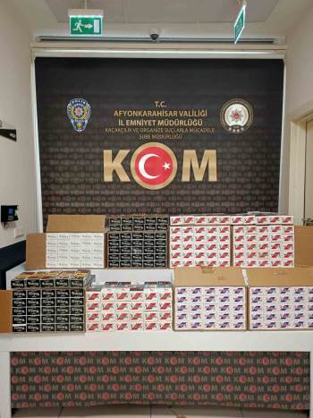 80 Bin Adet Sahte Bandrollü Boş Makaron Ele Geçirildi
