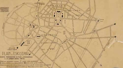 80 yıllık Eskişehir planı ilk kez gün yüzüne çıkıyor