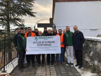 81 İlde 81 Kurban Projesi
