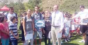 850 sporcu sertifika aldı