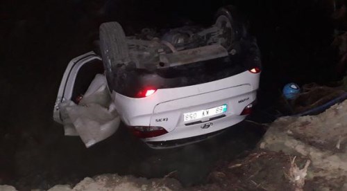 9 aylık bebek dereye uçan cipte öldü