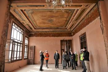 95 Yıllık Valilik Binası İhtişamıyla İle Büyülüyor
