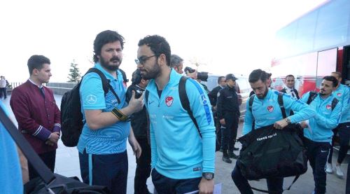 A Milli Futbol Takımı Antalya'dan ayrıldı