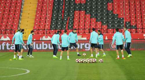 A Milliler Moldova maçına hazır