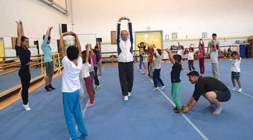 A.Ü.'de Cimnastik Eğitim Kursu