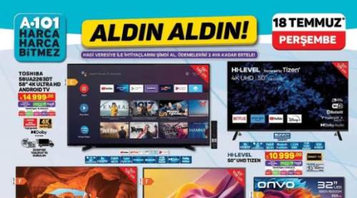 A101 18 Temmuz 2024 Aktüel Ürünler Kataloğu- Tavan Tipi Fan, Otomatik Paspas, Benzinli Moped, Katlanabilir Bisiklet Geliyor!