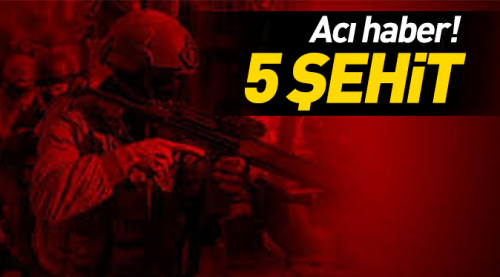 Acı haberler peş peşe geldi: 5 şehit