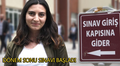 Açıköğretim Fakültesinde dönem sonu sınavları başladı