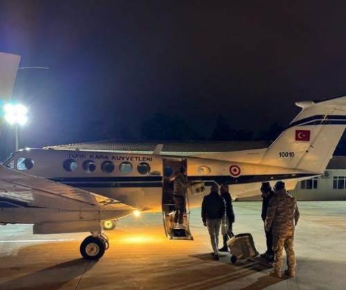 Acil organ nakli için Eskişehir'den Antalya'ya uçuş gerçekleştirildi