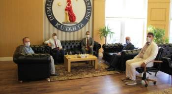 Adalet Komisyonu Başkanı Tek’Ten Rektör Uysal’A Ziyaret
