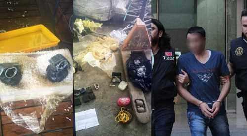 Adana'da bombalı 7 araç yakalandı