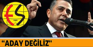 Aday değiliz