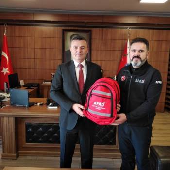 Afad İl Müdürü Demirel’Den Hayırlı Olsun Ziyareti
