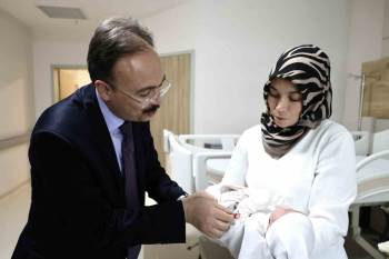 Afetzedenin Bebeği Bilecik’Te Dünyaya Geldi
