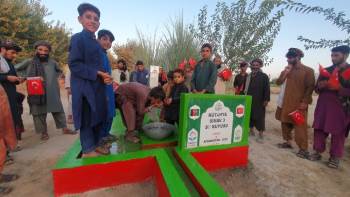 Afganistan’Da Su Kuyusu Sevinci
