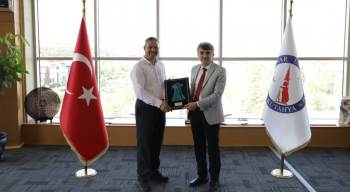 Afrika-Asya Üniversiteler Birliği Genel Müdürü Elsayed’Ten Rektör Uysal’A Ziyaret
