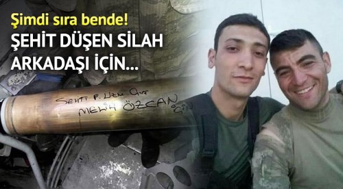 Afrin'de tanksavarlı mesaj