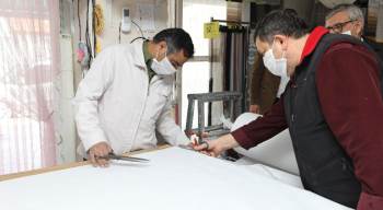 Afyon Belediyesi De Koruyucu Maske Üretmeye Başladı
