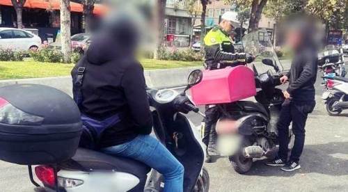 Afyon'da 142 sürücü trafik kurallarına uymayınca... 