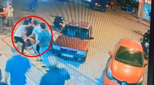 Afyon'da dehşet anları: Sırtından bıçakladı!