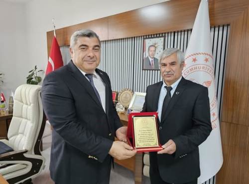 Afyon’da eğitim emekçisine vefa ziyareti