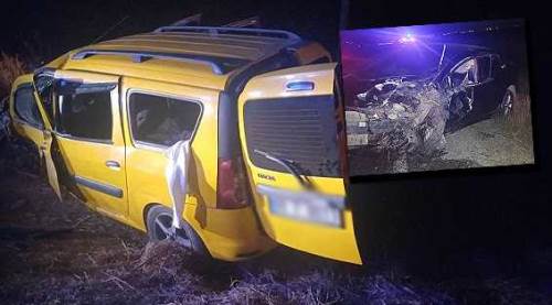 Afyon'da feci kaza: 1 çocuk öldü, 8 yaralı!