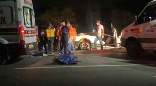 Afyon'da korkunç kaza: Bir aile yok oldu!