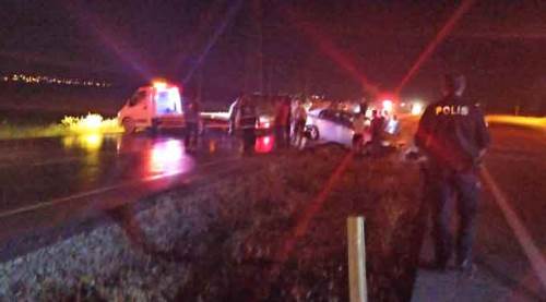 Afyon'da korkunç kazada mucize kurtuluş!