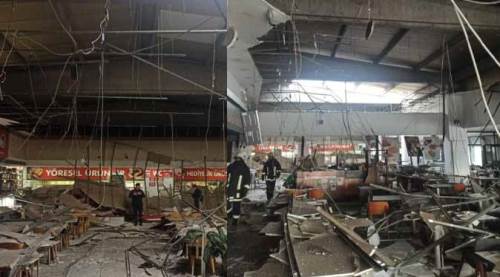 Afyon'da ünlü restoranın tavanı çöktü, iddialar kan dondurdu!