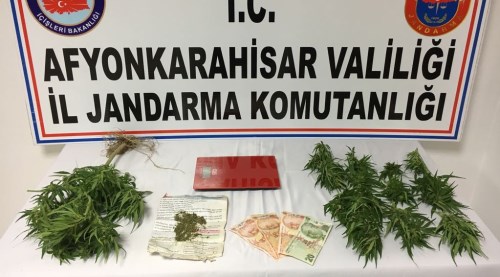 Afyon'da uyuşturucu operasyonu
