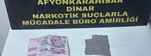 Afyon'da zehir operasyonu: 1 kişi tutuklandı