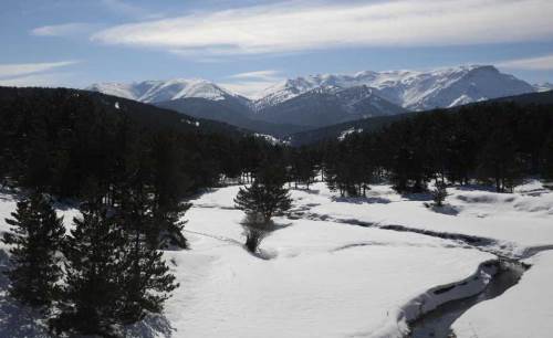 Afyon'daki Akdağ Tabiat Parkı'nda doğanın büyüleyici uyanışı