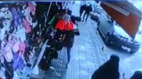 Afyon'daki dehşet güvenlik kamerasında