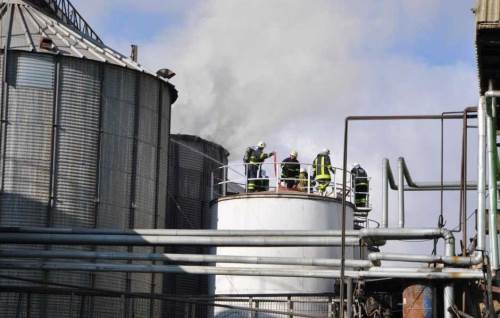 Afyon'daki yağ fabrikasında yine yangın çıktı!