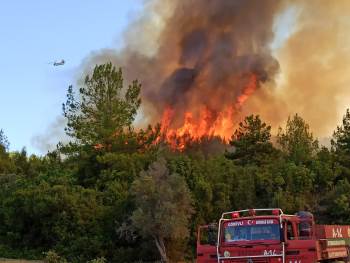 Afyon’Dan Manavgat Yangınına Destek

